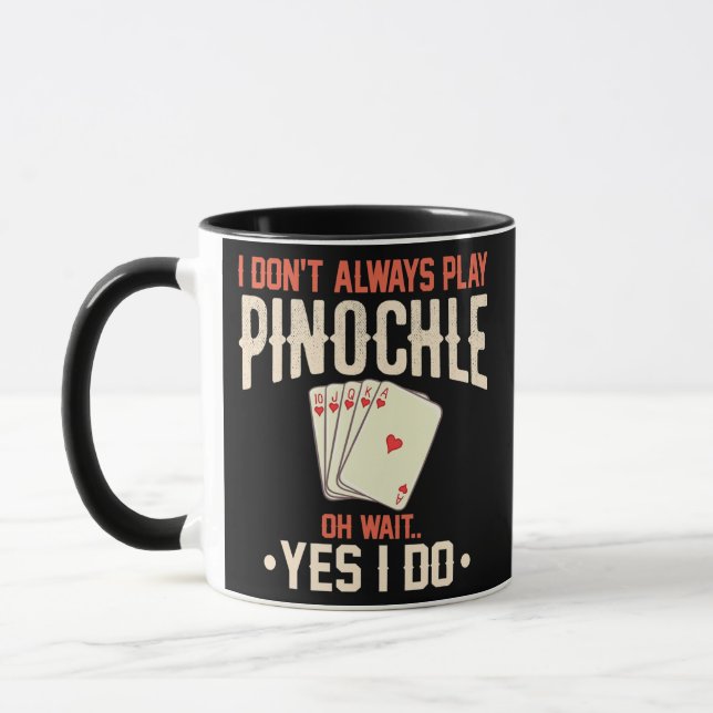 Mug Pinochle Game Rules Cards Double Deck Points (Gauche)