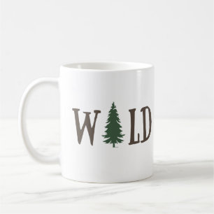 Mug Pins dans la forêt sauvage