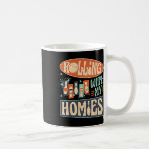 Mug Pins De L'Équipe De Bowling Grève Avec Mes Hommes