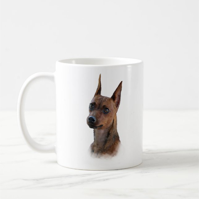 Mug Pinscher miniature (Gauche)