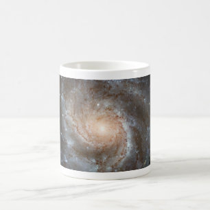 Mug Pinwheel galaxy Hubble Telescope Espace extra-atmo