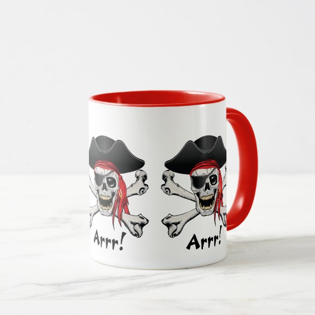 Mug Pirate (Devant droit)