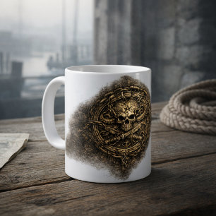 Mug Pirate Sigil de Pièce Maudite