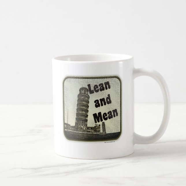 Mug Pise est maigre et moyenne (Droite)