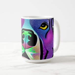 Mug Pitbull Dog Pop Art