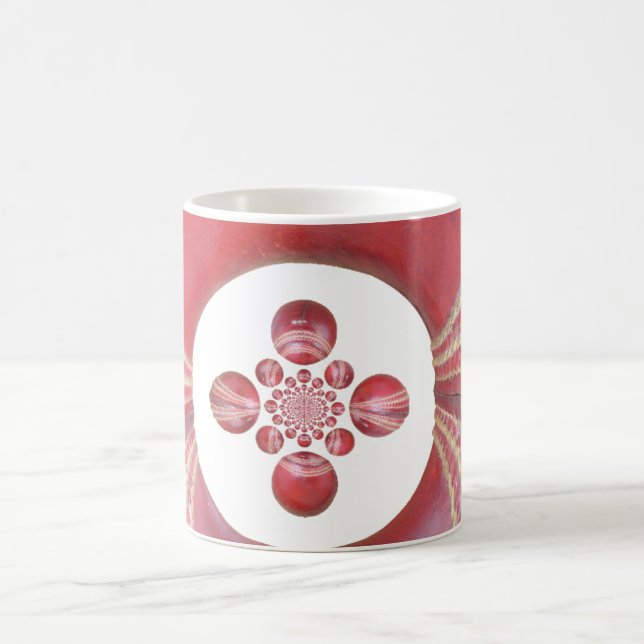 Mug Pitch Kaleidoscope : Le Cricket Balls The Game's H (Centre)