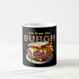 Mug Pittsburgh - "Je viens de Burgh"