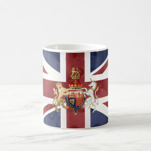 Mug PIXDEZINES ACRÉLLE UNION JACK et INSIGNE