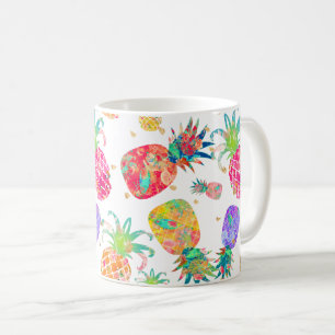 Mug PixDezines Aloha Motif ananas