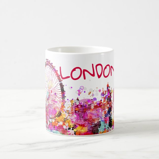 Mug PixDezines couleur urbaine/londres/do-it-yourself  (Centre)