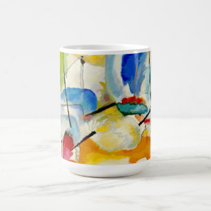 Mug PixDezines Kandinsky 1913 Bataille Navale Improv 3