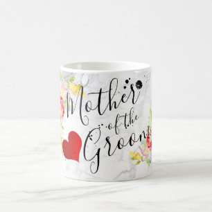 Mug PixDezines Mère de la chambre/aquarelle florale