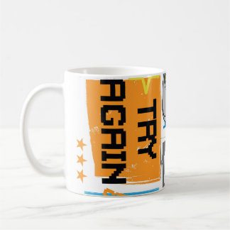 Mug Pixel de jeu de typographie : arrière - plan joueu