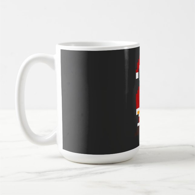 Mug Pixel Pose Père Noël (Gauche)