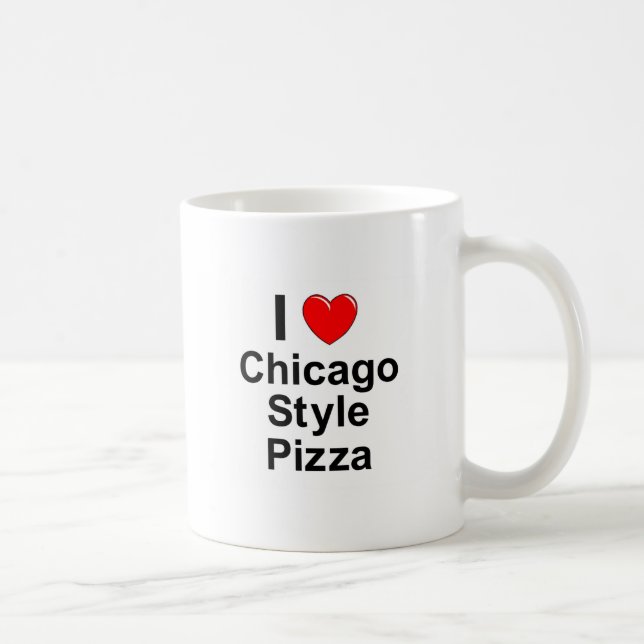 Mug Pizza de style de Chicago (Droite)