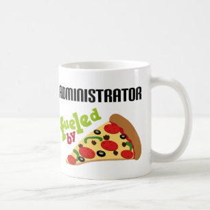 Mug Pizza (drôle) d'administrateur