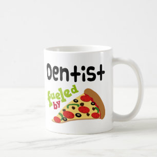 Mug Pizza (drôle) de dentiste