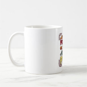 Mug Pizza Film d'Horreur Halloween Citrouille Crâne Tr