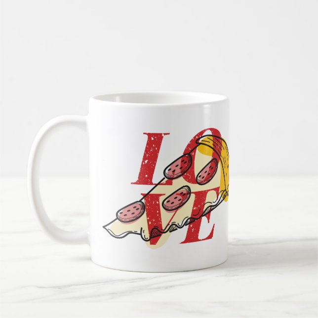 Mug Pizza Love (Gauche)