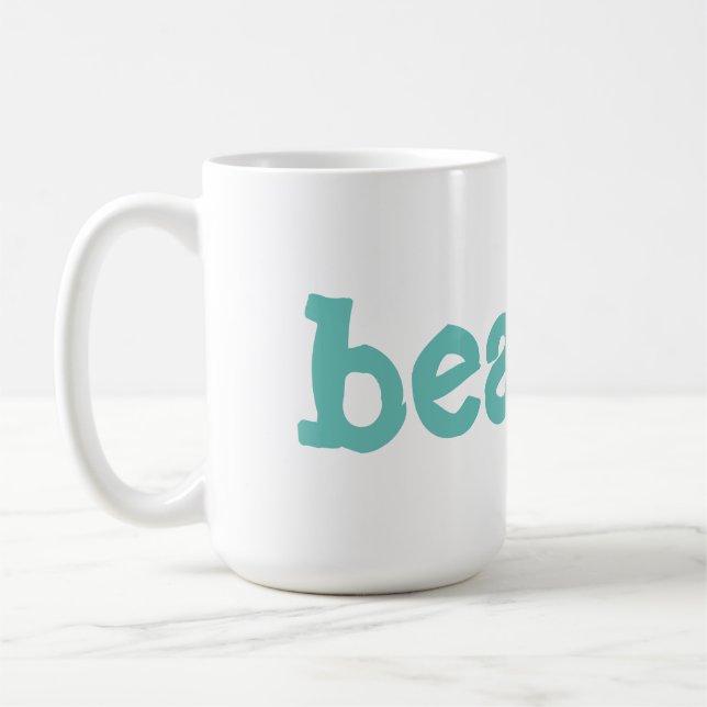 Mug plage (Gauche)
