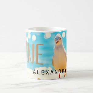Mug Plage Blue Seagull Personnalisé
