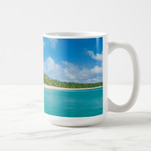 Mug Plage bordée de palmiers, Tonga