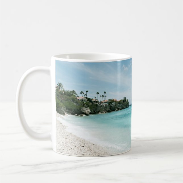 Mug Plage de l'Océan Caraïbe Bliss #5 #tropical #wall (Gauche)