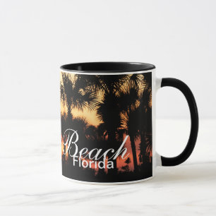 Mug Plage de Seagrove, la Floride - coucher du soleil