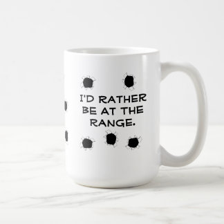 Mug Plage de tir cible de pistolet