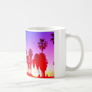 Mug Plage de Venise de palmiers