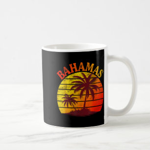 Mug Plage des Bahamas Vacances d'été tropicales Palmie