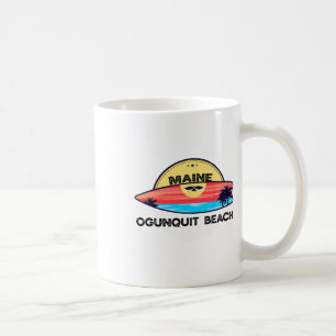 Mug Plage d'Ogunquit Maine Planche de surf Plage Surfi