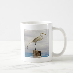 Mug Plage douée du héron   Fort Myers, la Floride