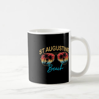 Mug Plage St Augustine Floride Hommes Femmes Souvenir 