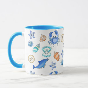 Mug Plage Thématique de la mer Créations