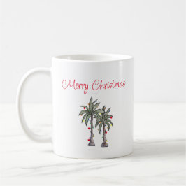 Mug Plage Tropical Joyeux Palm Trees
