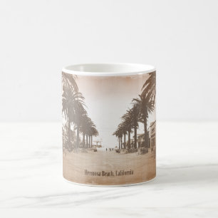 Mug Plage Vintage d'Hermosa