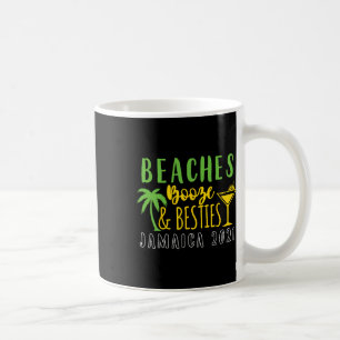 Mug Plages Booze Besties Bachelorette Jamaïque 2021 Gi