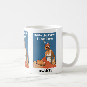 Mug Plages du New Jersey ~ Avalon