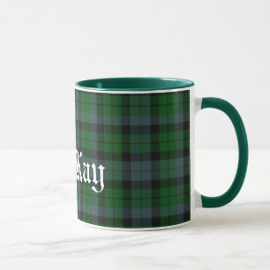 Mug Plaid de tartan écossais fait sur commande de cla