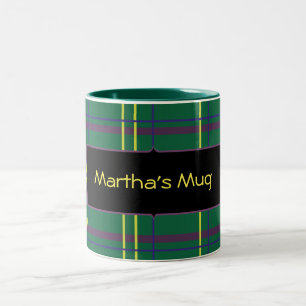 Mug Plaid Personnalisable