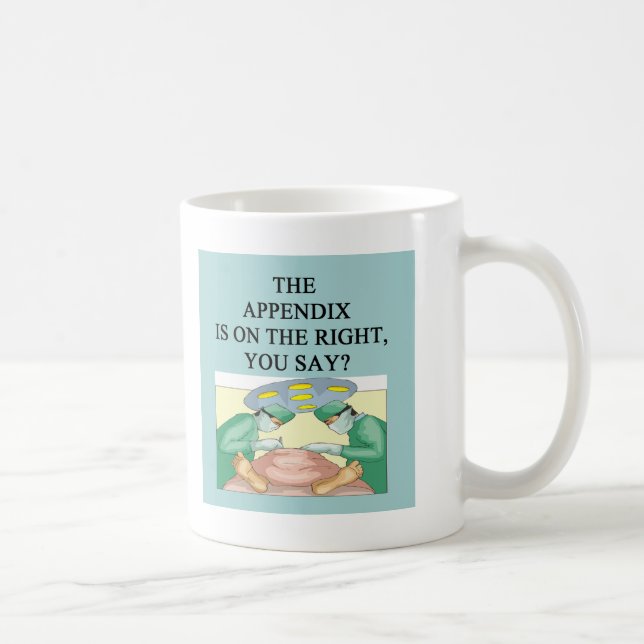 Mug plaisanterie de chirurgien de médecin de docteur (Droite)