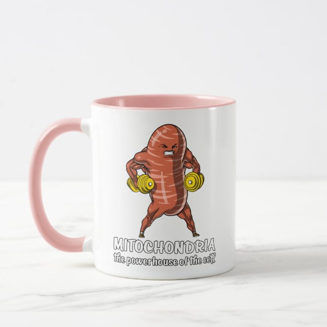 Mug Plaisanterie drôle de mitochondries de la Science (Gauche)