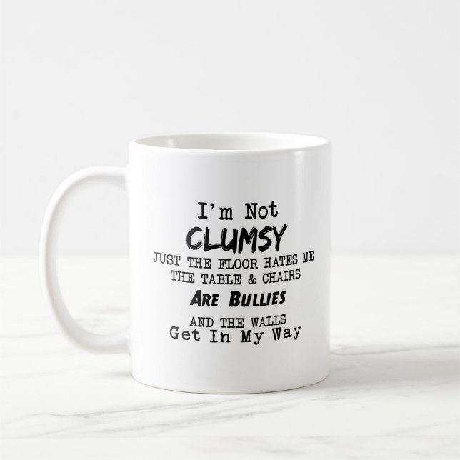 Mug Plaisanterie sarcastique, Citation drôle sur Mug,  (Gauche)