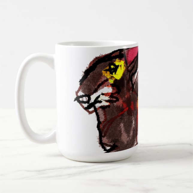 Mug Plan d'automne Fox (Gauche)