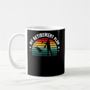 Mug Plan de retraite de sport Cornell art de coucher d
