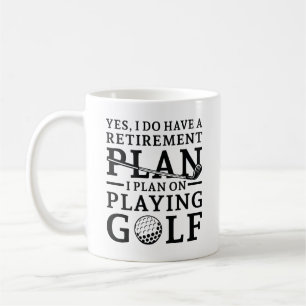 Mug Plan de retraite Golf