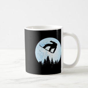Mug Planche à neige Bigfoot Ski Drôle Sasquatch Ski
