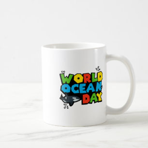 Mug Planète Mondiale Ocean Day Orca Splash Design Amou