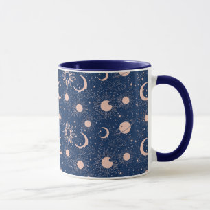 Mug Planètes et étoiles Motif